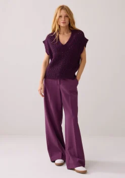 Truien>SUMMUM SPENCER Paars