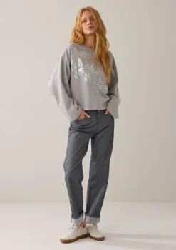 Sweaters|Truien>SUMMUM SWEATER Grijs