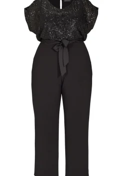 Jumpsuits>SWING JUMPSUIT Zwart