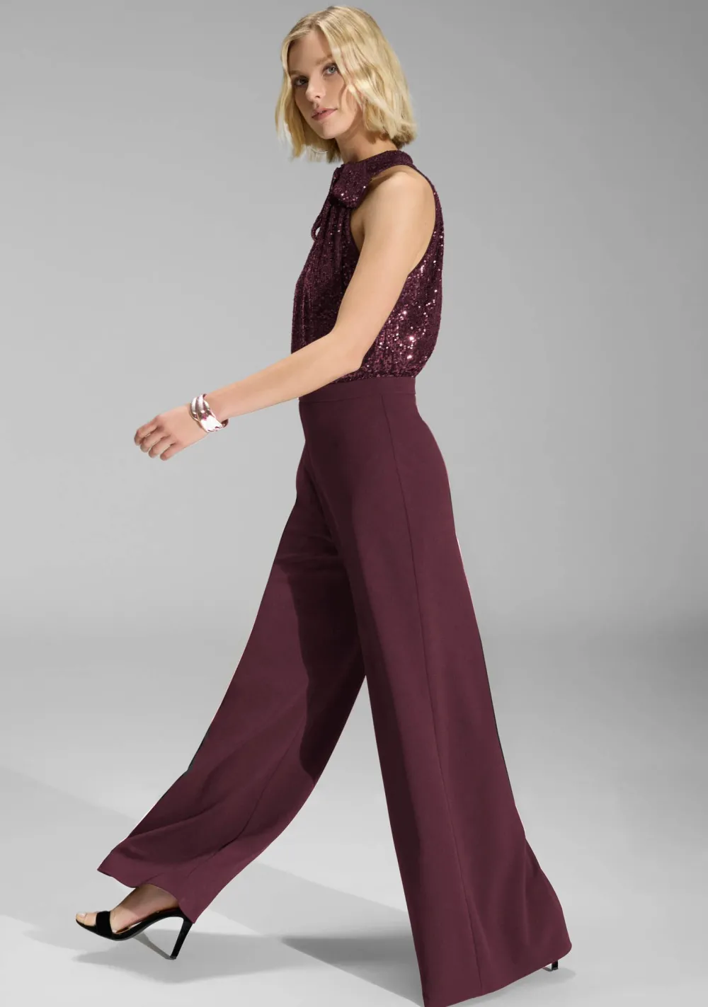 Gelegenheidskleding|Jumpsuits>SWING JUMPSUIT Paars