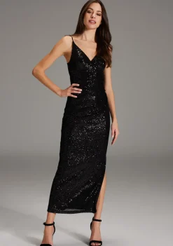 Gelegenheidskleding>SWING JURK Zwart