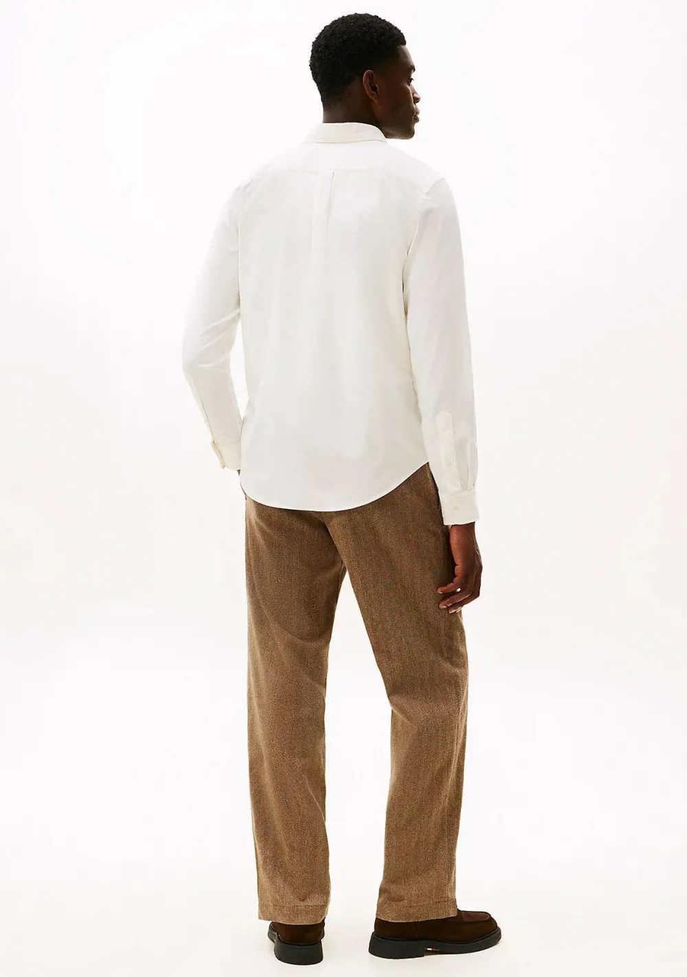 Overhemden>TOMMY HILFIGER OVERHEMD Off white