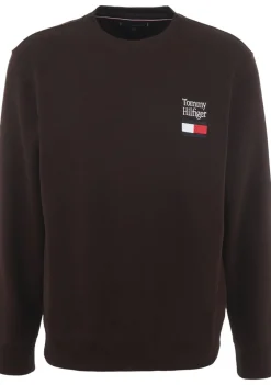 Truien>TOMMY HILFIGER SWEATER Bruin