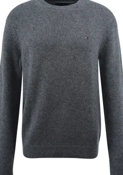 Truien>TOMMY HILFIGER TRUI Grijs