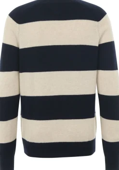 Truien>TOMMY HILFIGER TRUI Blauw