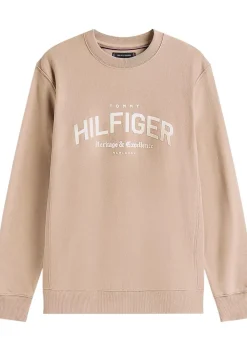 Truien>TOMMY HILFIGER TRUI Beige