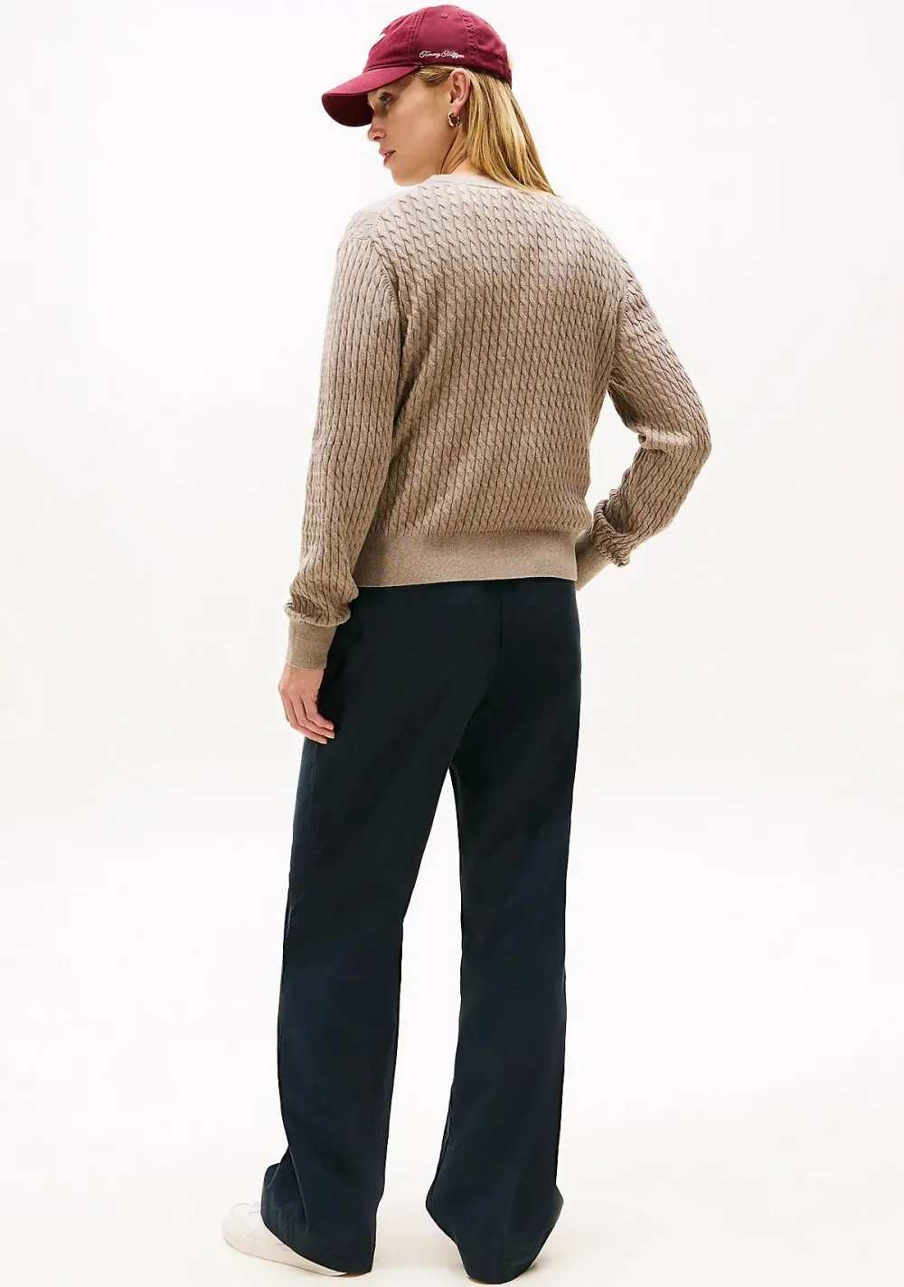 Truien>TOMMY HILFIGER TRUI Beige