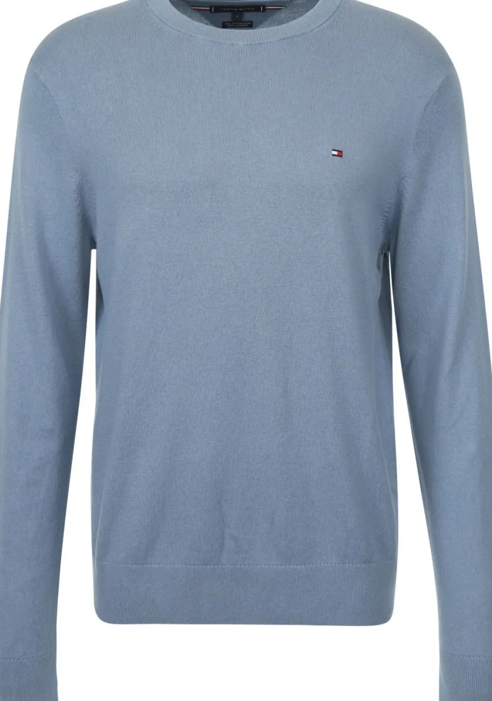 Truien>TOMMY HILFIGER TRUI Blauw