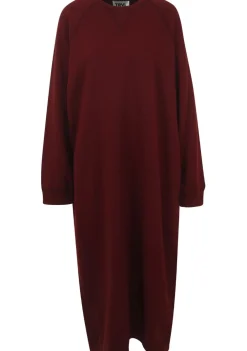 Jurken>TRVL DRESS JURK Rood