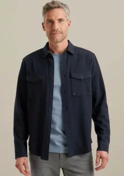 Overshirts>VANGUARD OVERSHIRT Blauw