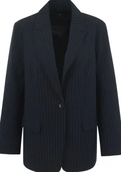 Blazers & Jasjes|Pakken & Co-Ords>WITH BLACK BLAZER Blauw