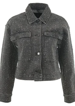 Blazers & Jasjes>WITH BLACK DENIMJACK Grijs