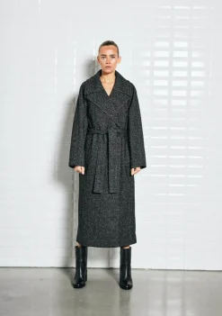 Jassen>WITH BLACK MANTEL Zwart