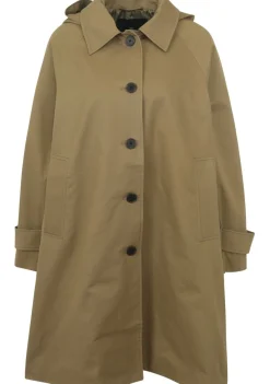 Jassen>WITH BLACK TRENCHCOAT Groen