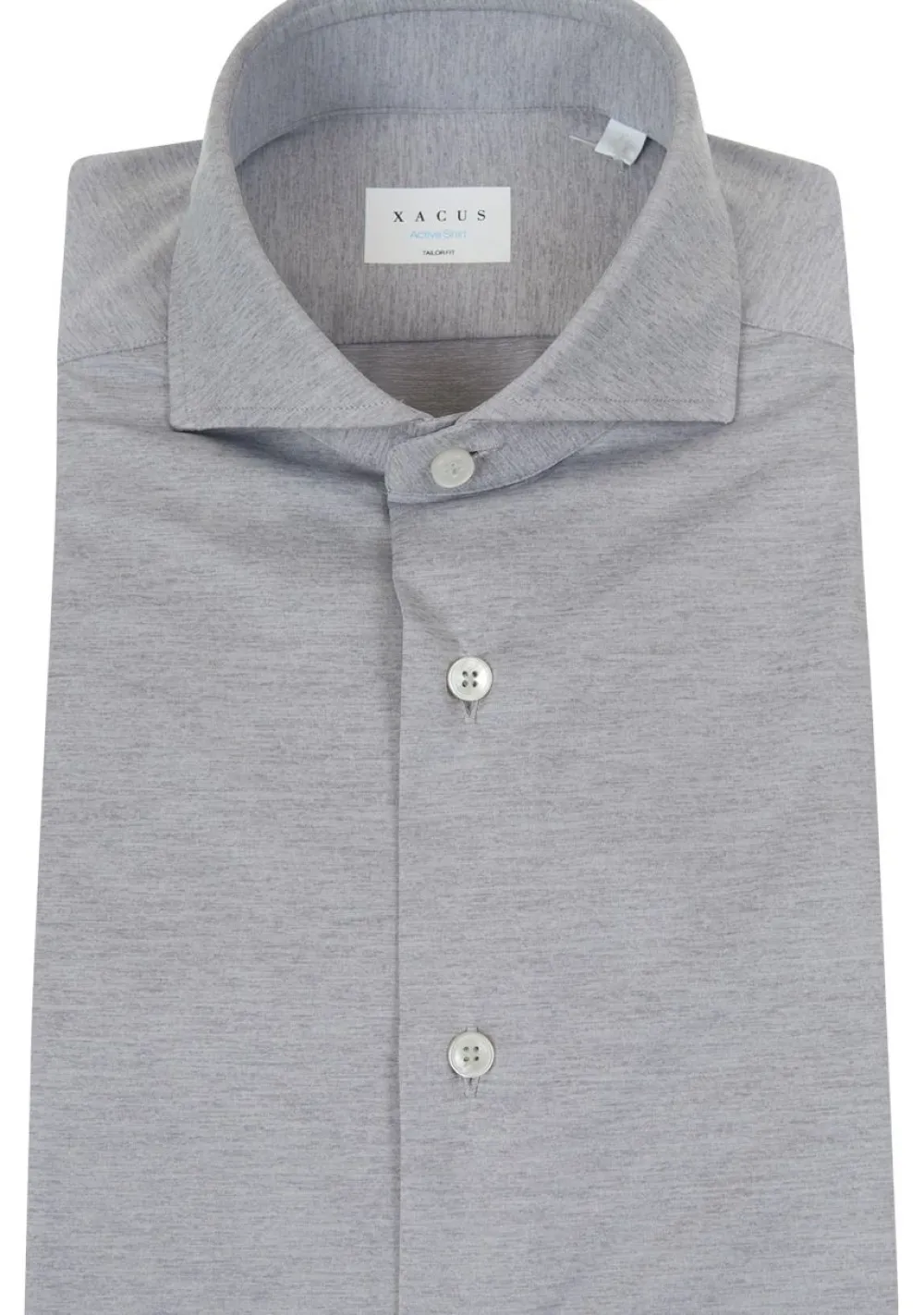 Overhemden>XACUS OVERHEMD Grijs