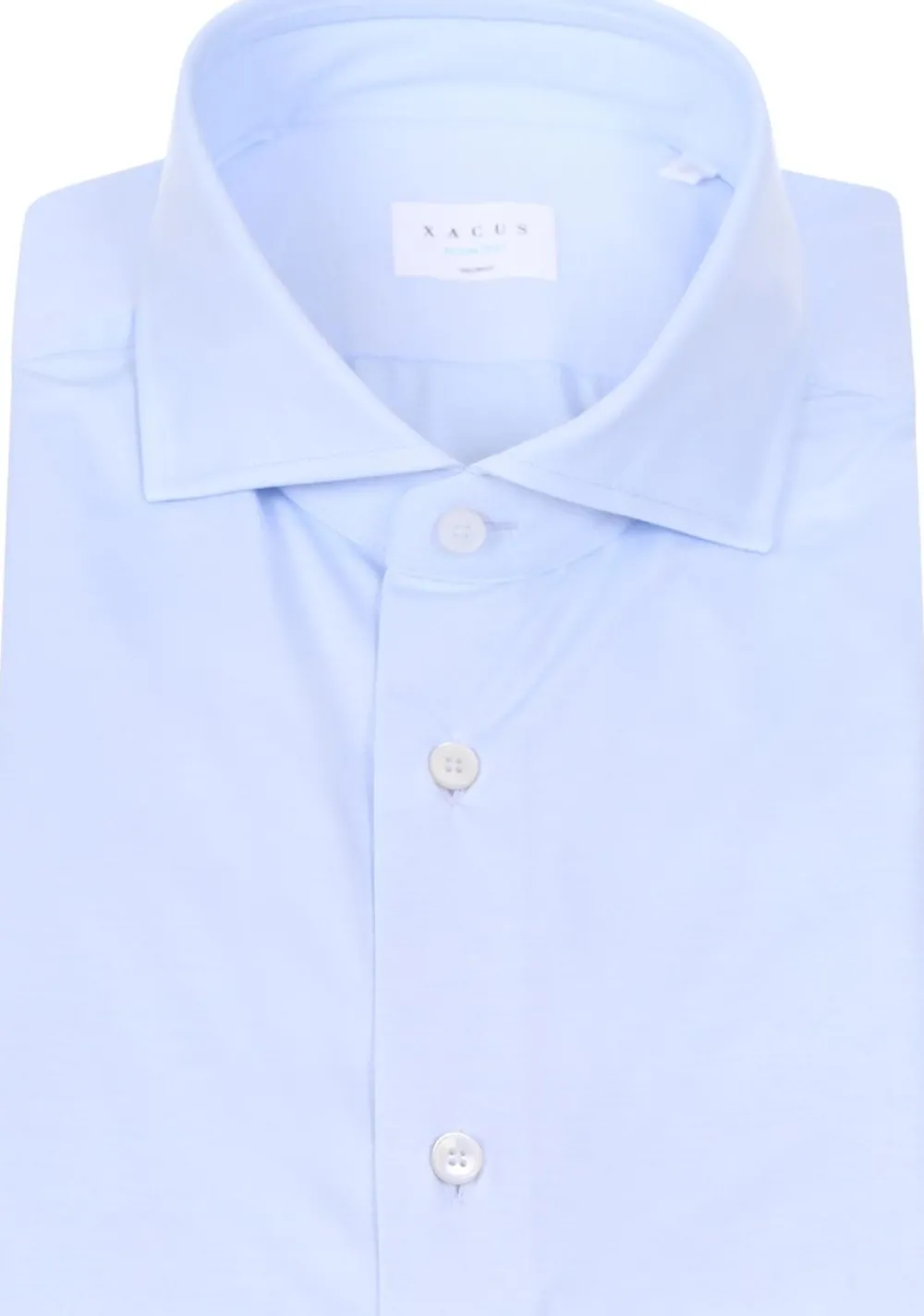 Overhemden>XACUS OVERHEMD Blauw