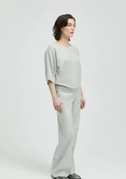 Truien>XANDRES TRUI KORTE MOUW Grijs