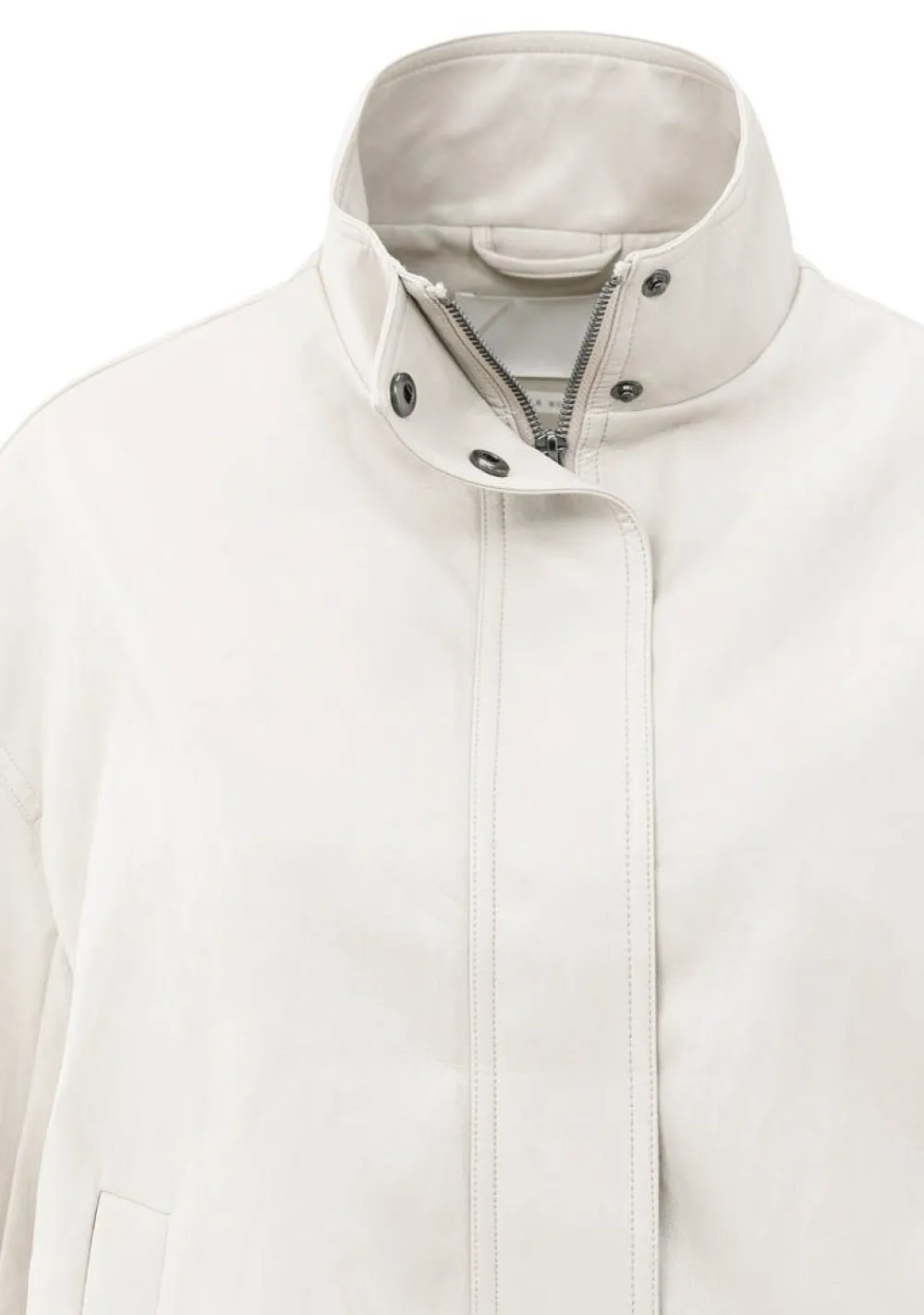 Blazers & Jasjes|Jassen>YAYA LEER/SUEDE JACK Beige