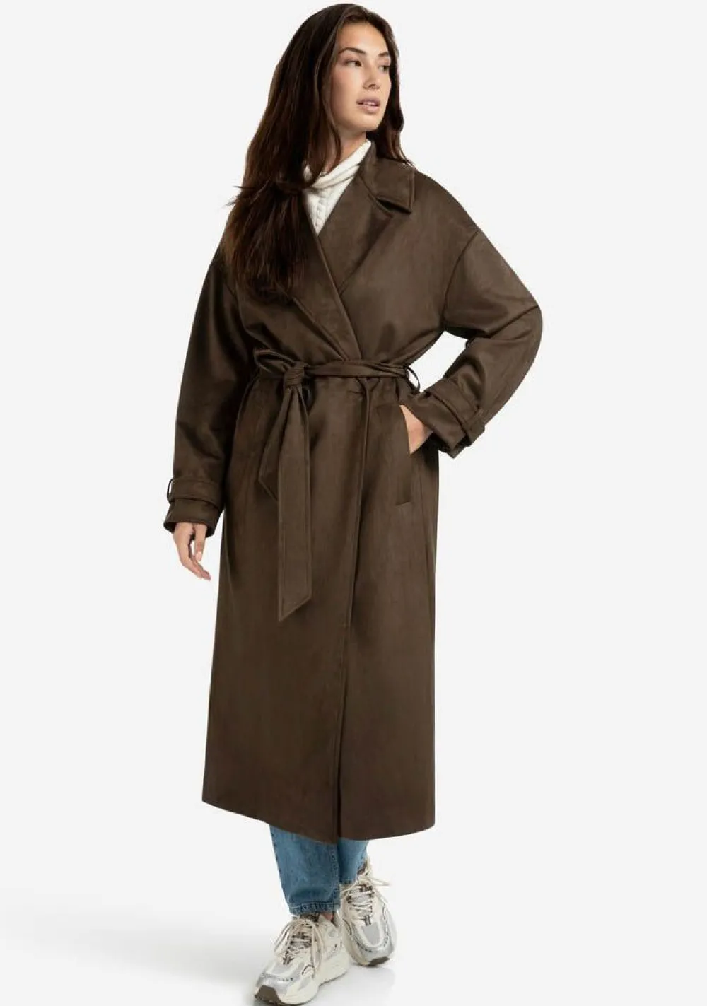 Winterjassen|Jassen>YAYA MANTEL Bruin