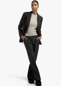 Truien>YAYA TRUI KORTE MOUW Grijs