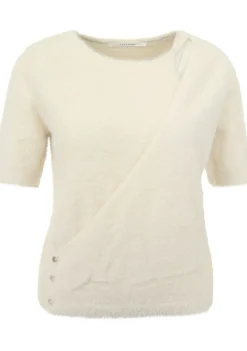 Truien>YAYA TRUI KORTE MOUW Off white