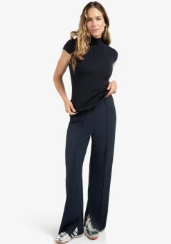 Truien>YAYA TRUI KORTE MOUW Blauw