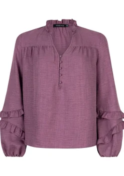Blouses>YDENCE BLOUSE Paars