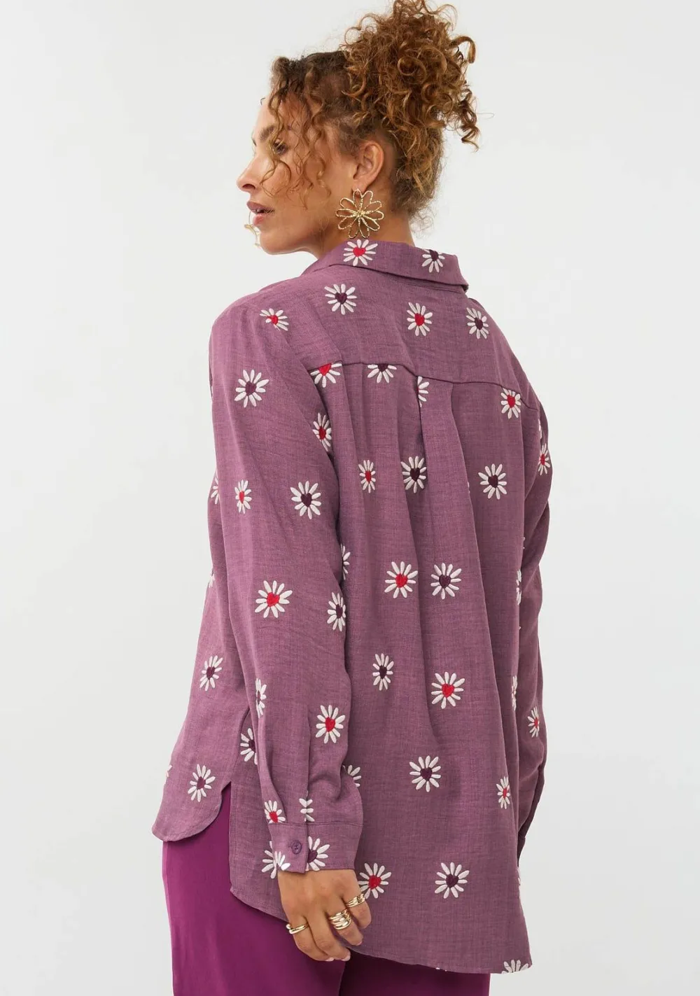 Blouses>YDENCE BLOUSE Paars