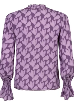 Blouses>YDENCE BLOUSE Paars
