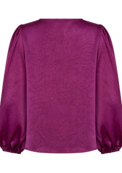 Blouses>YDENCE BLOUSE Paars