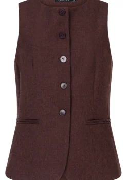 Gilets|Blazers & Jasjes>YDENCE GILET Bruin