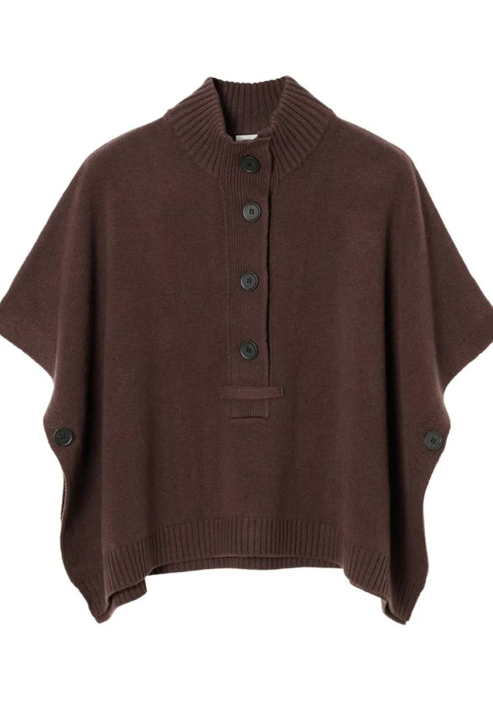 Truien>ZENGGI PONCHO Bruin