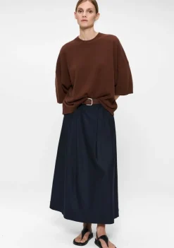 Truien>ZENGGI TRUI KORTE MOUW Bruin