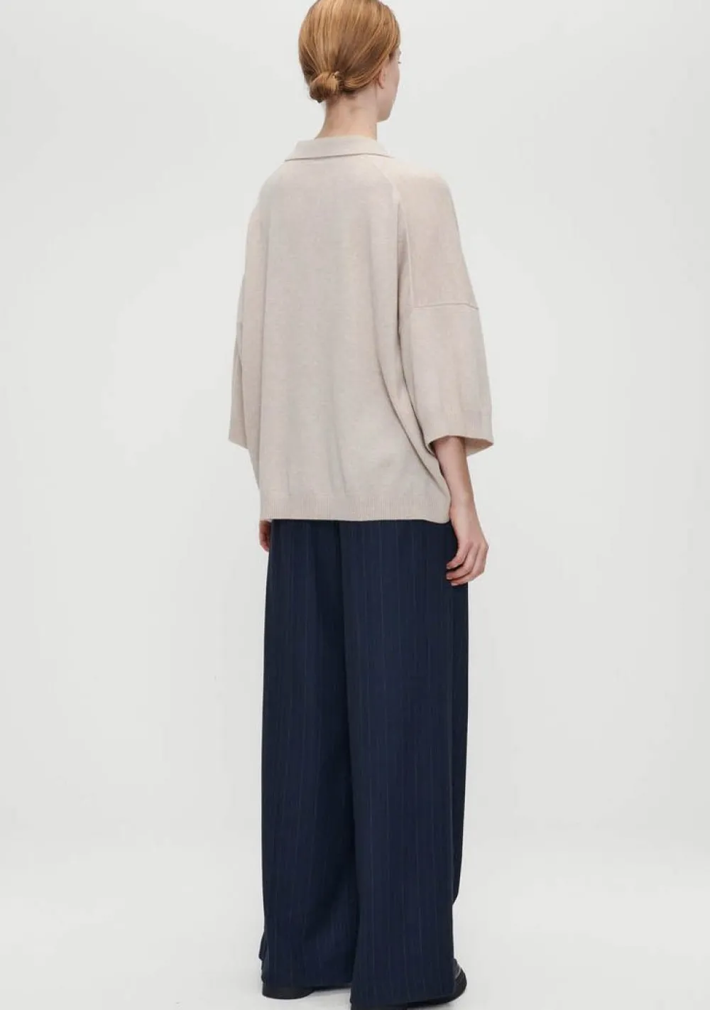 Truien>ZENGGI TRUI KORTE MOUW Off white