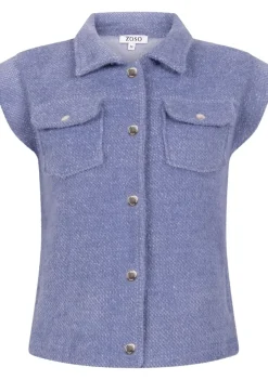 Gilets|Blazers & Jasjes>ZOSO GILET Blauw
